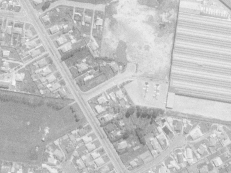 6 Kennedy Place from the air, 1975-1979