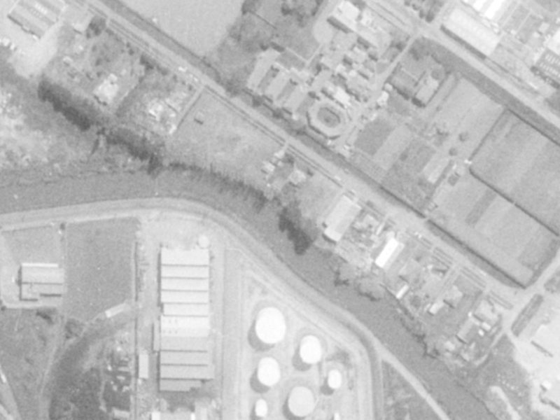 38 Broad Street from the air, 1975-1979