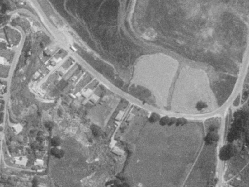 98 McCormacks Bay Road from the air, 1975-1979
