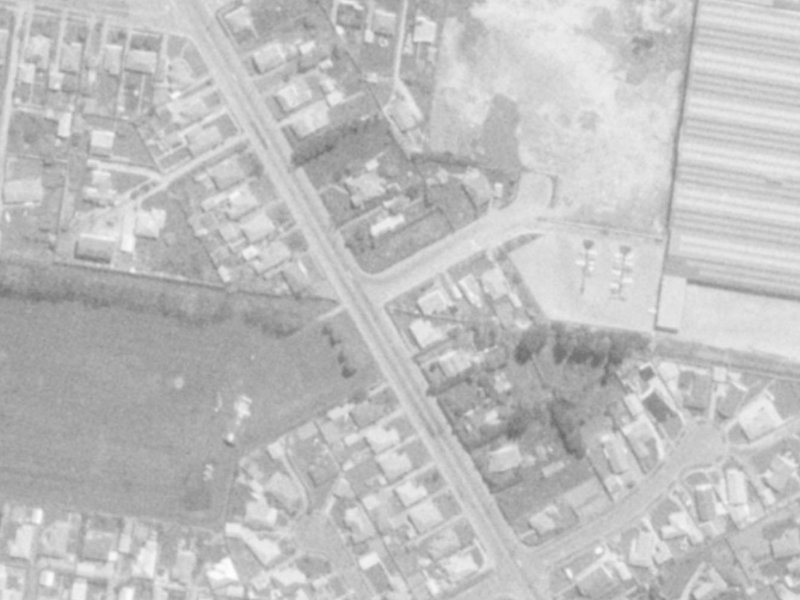 2 Kennedy Place from the air, 1975-1979