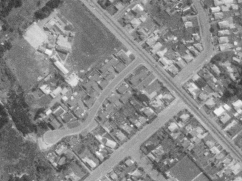 5 Raekura Place from the air, 1975-1979