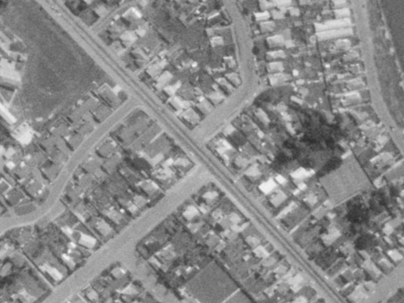 63 Main Road from the air, 1975-1979