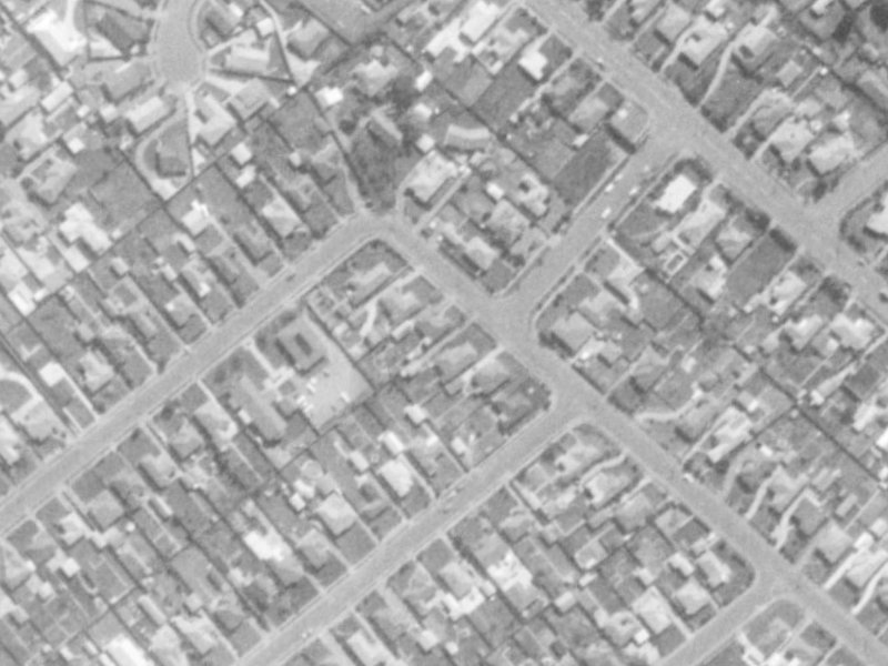 6 Wyn Street from the air, 1975-1979