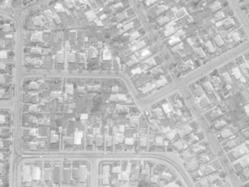 26 Koromiko Street from the air, 1975-1979
