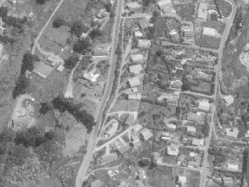37 Soleares Avenue from the air, 1975-1979