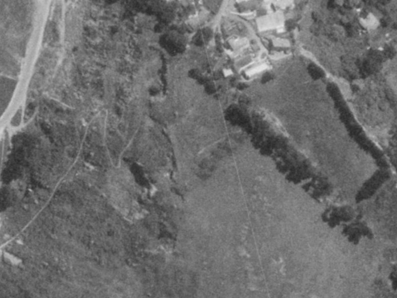 16 Inverness Lane from the air, 1975-1979