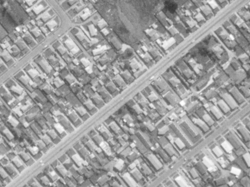 48B Frankleigh Street from the air, 1975-1979