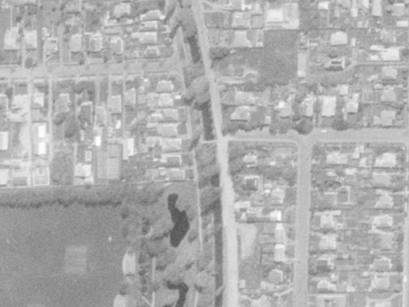 217 Eastern Terrace from the air, 1975-1979