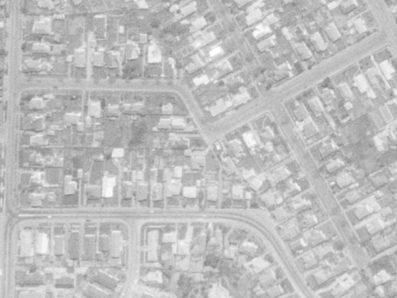32 Koromiko Street from the air, 1975-1979