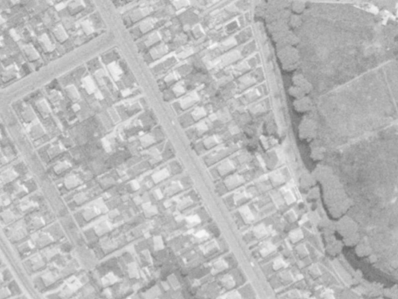 56 Wilsons Road from the air, 1975-1979