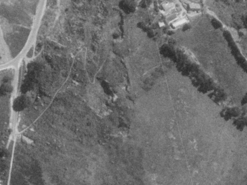 15 Inverness Lane from the air, 1975-1979