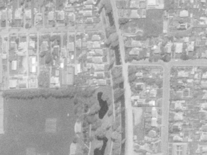 217 Eastern Terrace from the air, 1975-1979