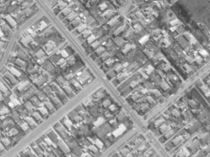 148B Barrington Street from the air, 1975-1979