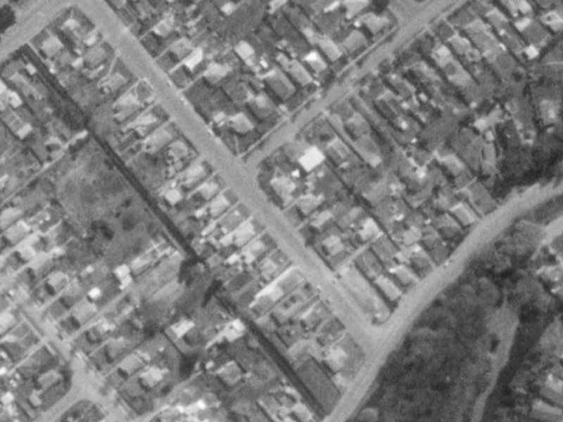 18 Young Street from the air, 1975-1979