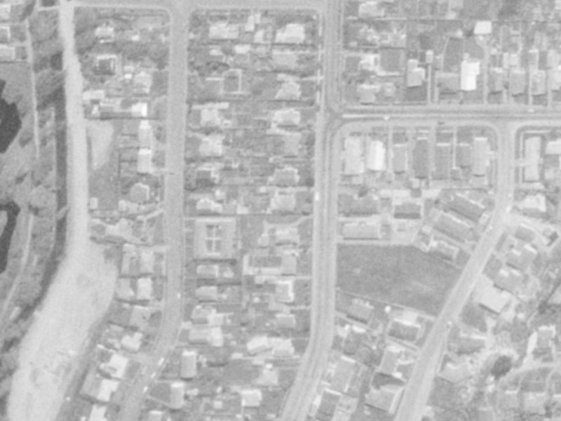 161 Centaurus Road from the air, 1975-1979