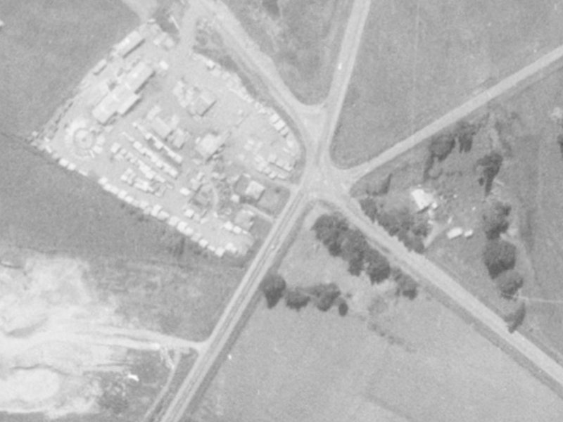 260–270 Springs Road from the air, 1975-1979