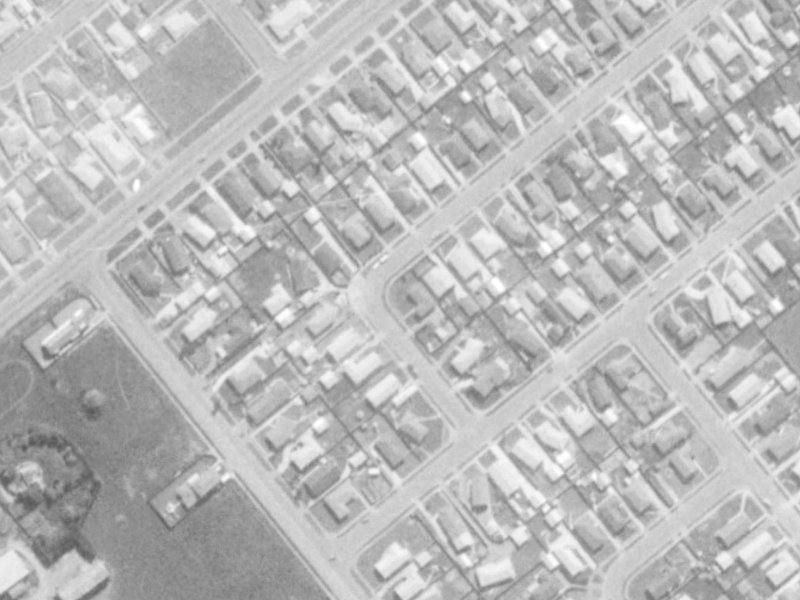 6 Stanton Crescent from the air, 1975-1979
