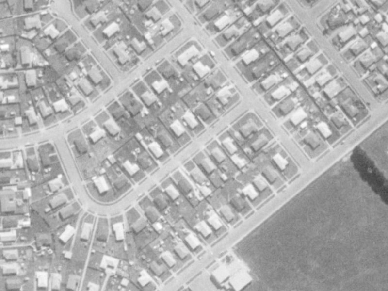 17 Oleary Street from the air, 1975-1979
