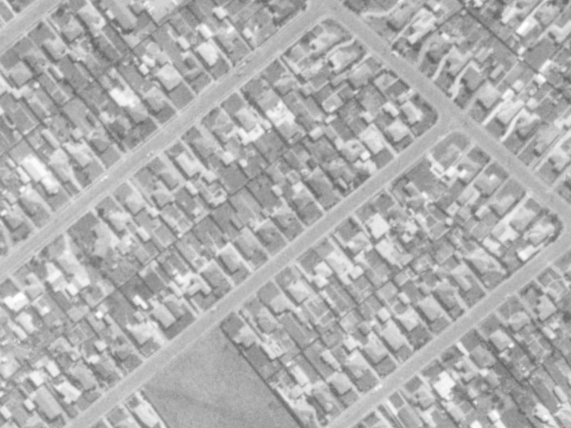 16 Samuel Street from the air, 1975-1979
