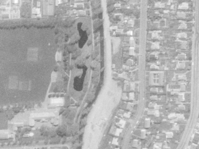 62 Palatine Terrace from the air, 1975-1979