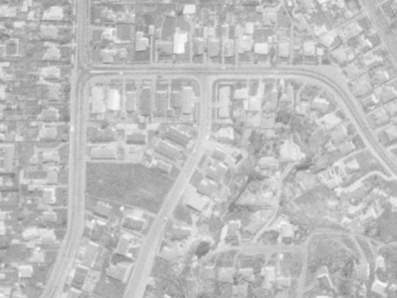 4 Parklands Drive from the air, 1975-1979