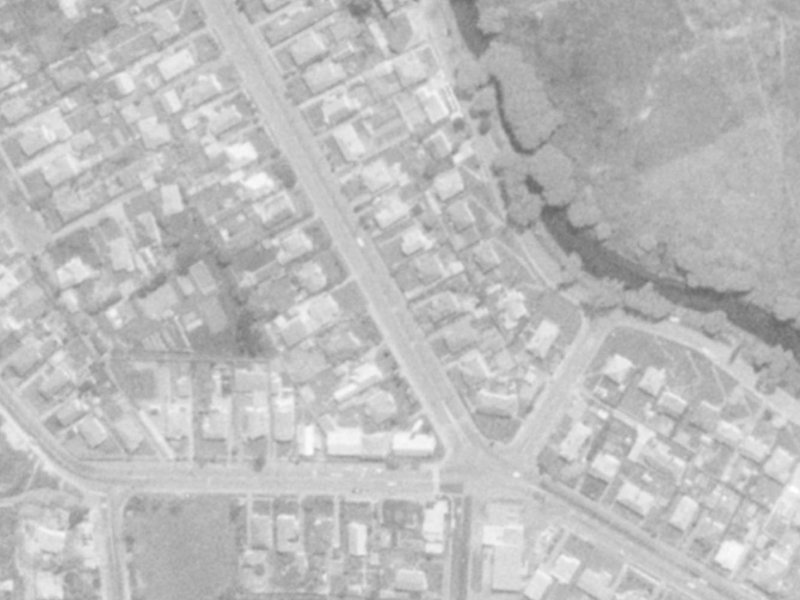14 Wilsons Rd South from the air, 1975-1979