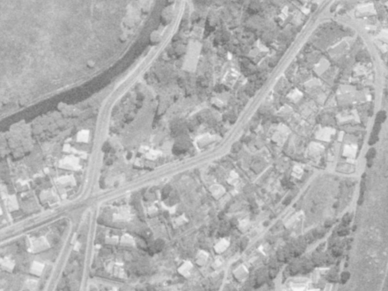 81C Aynsley Terrace from the air, 1975-1979