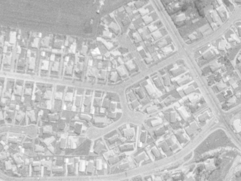 15 Brabourne Street from the air, 1975-1979