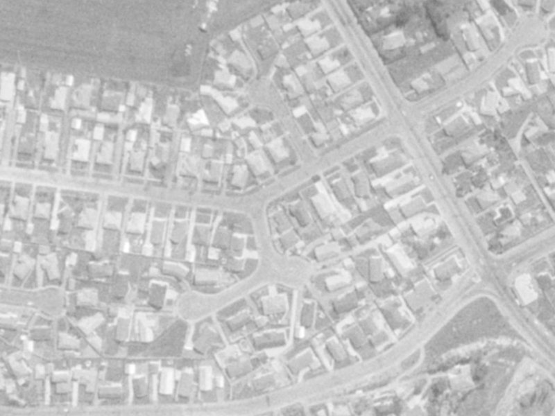 13 Brabourne Street from the air, 1975-1979