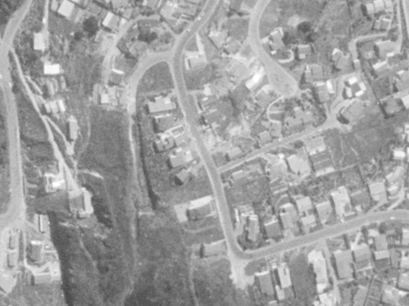 71 Cannon Hill Crescent from the air, 1975-1979