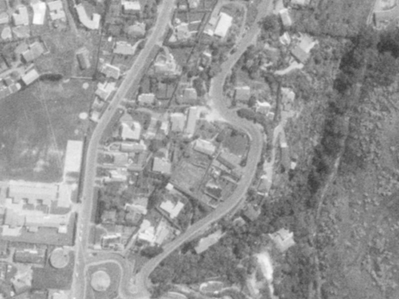 98 Mt Pleasant Road from the air, 1975-1979