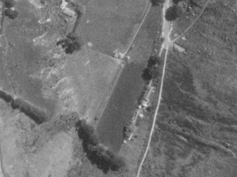 24 Basil Place from the air, 1975-1979