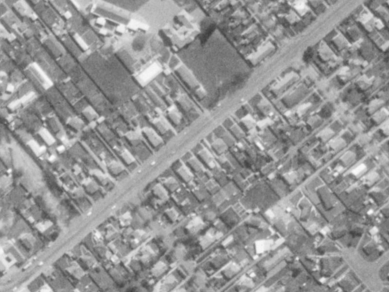 36 Somerfield Street from the air, 1975-1979