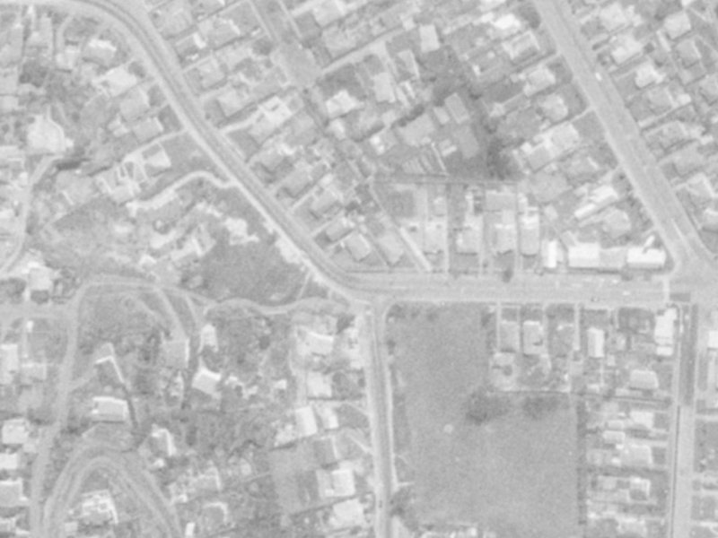 217 Centaurus Road from the air, 1975-1979