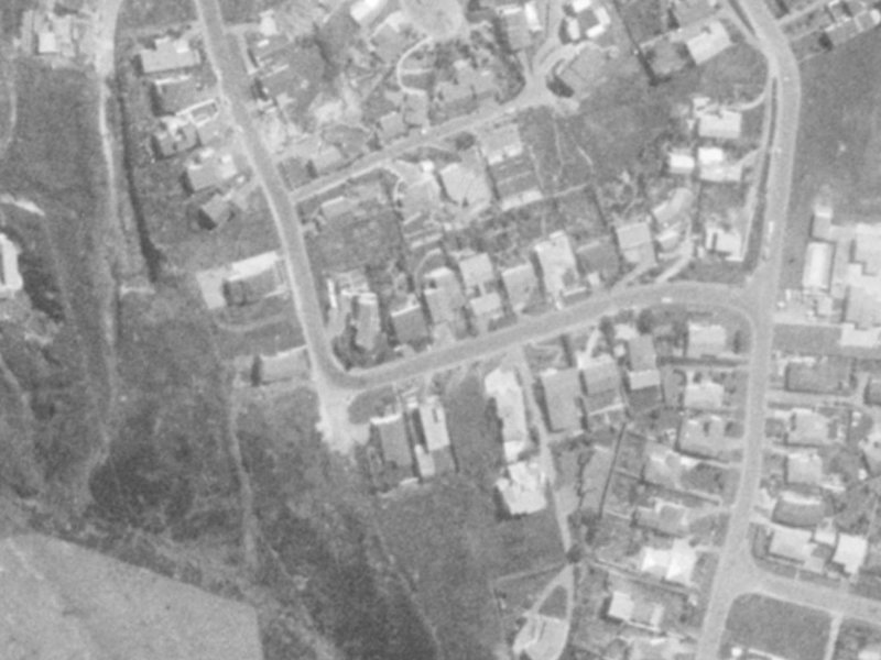 Michael Avenue from the air, 1975-1979