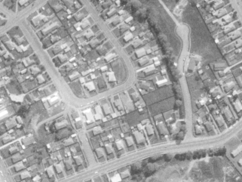 8 Greenpark Street from the air, 1975-1979