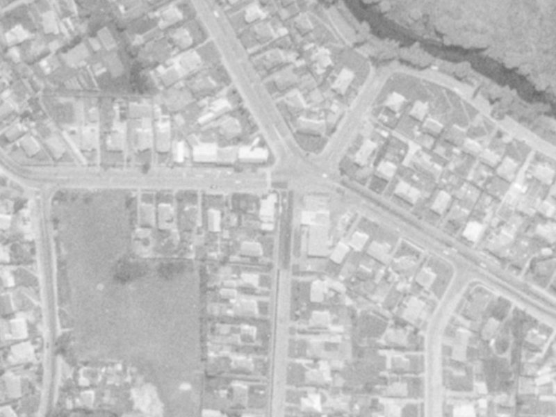 2A Albert Terrace from the air, 1975-1979