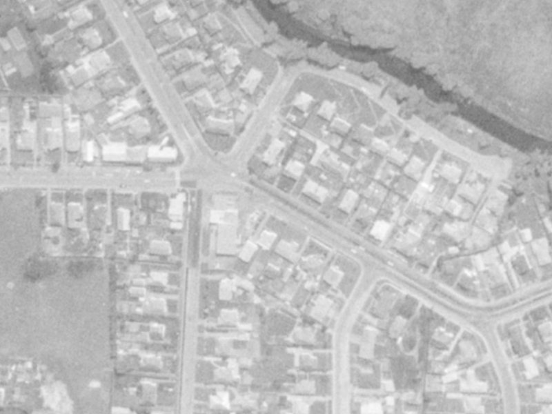 243 Centaurus Road from the air, 1975-1979