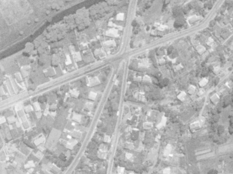 1-5 Vernon Terrace from the air, 1975-1979