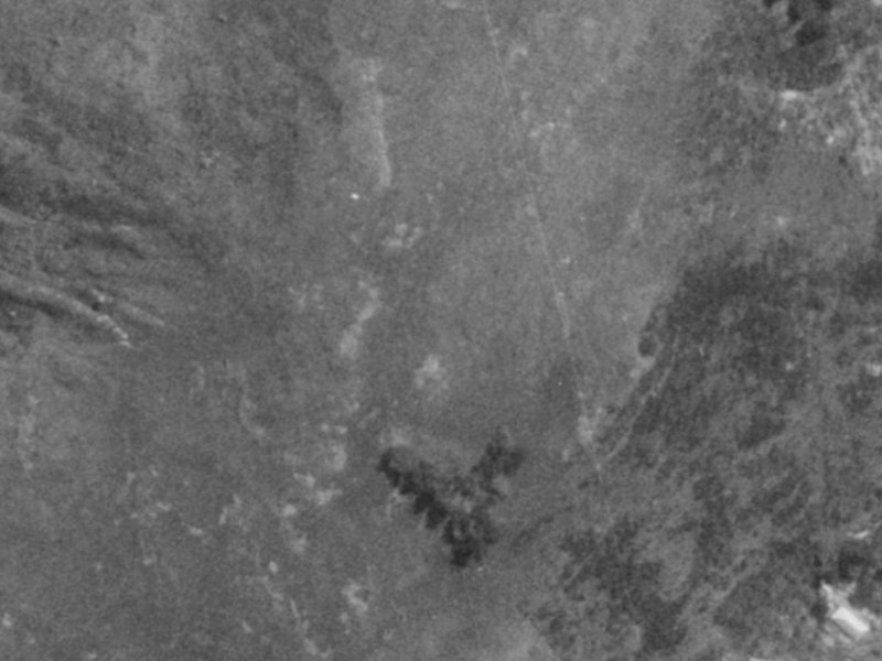71A Glenstrae Road from the air, 1975-1979