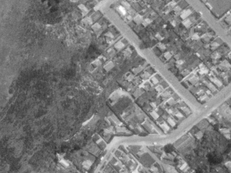9–15 Egnot Heights from the air, 1975-1979