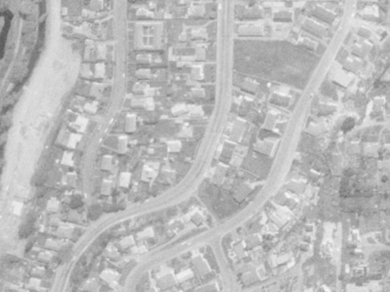 143 Centaurus Road from the air, 1975-1979