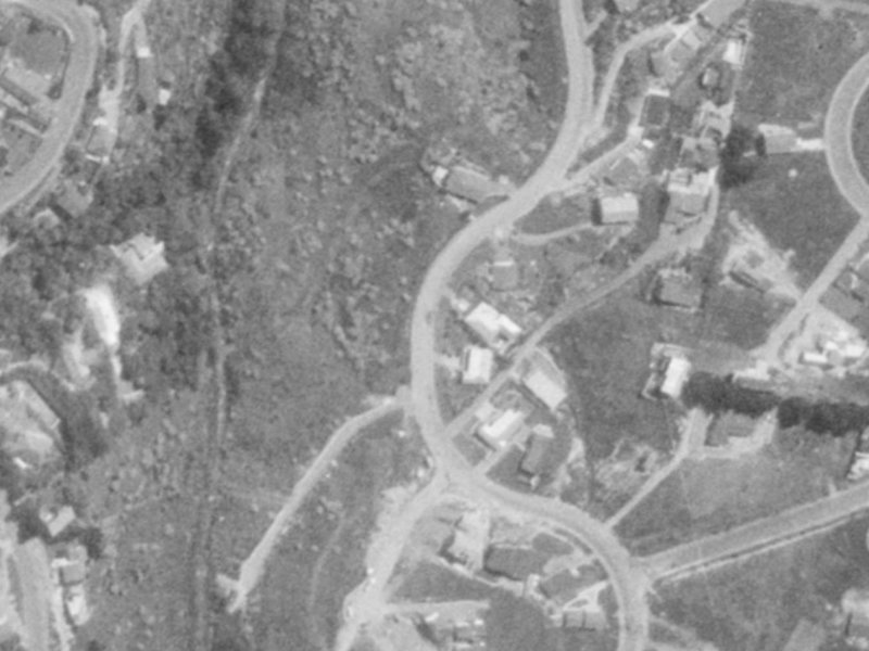 94 Soleares Avenue from the air, 1975-1979
