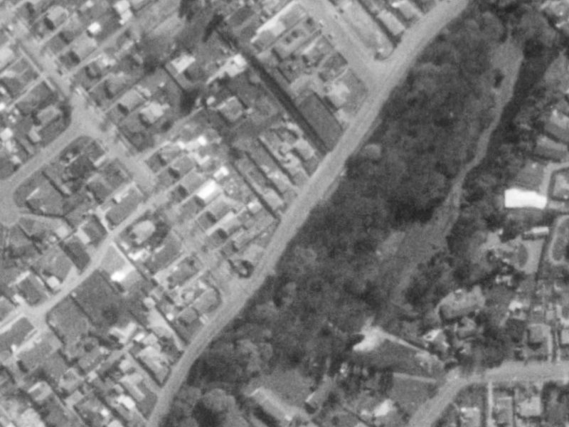 289 Ashgrove Terrace from the air, 1975-1979
