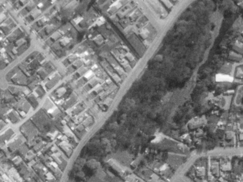 285 Ashgrove Terrace from the air, 1975-1979