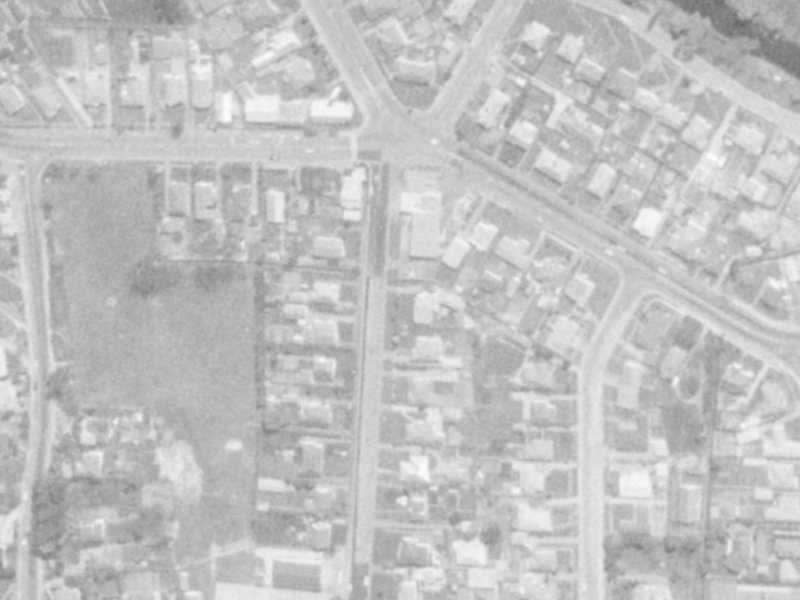 5 Albert Terrace from the air, 1975-1979