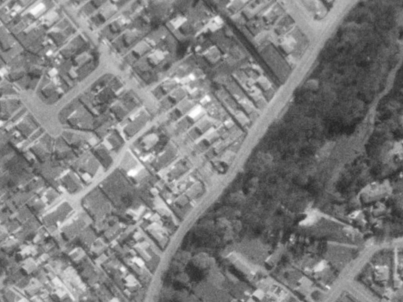 139 Studholme Street from the air, 1975-1979
