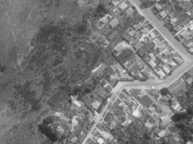11 Egnot Heights from the air, 1975-1979