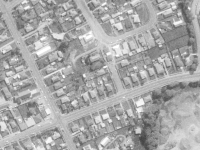 5A Pablo Place from the air, 1975-1979