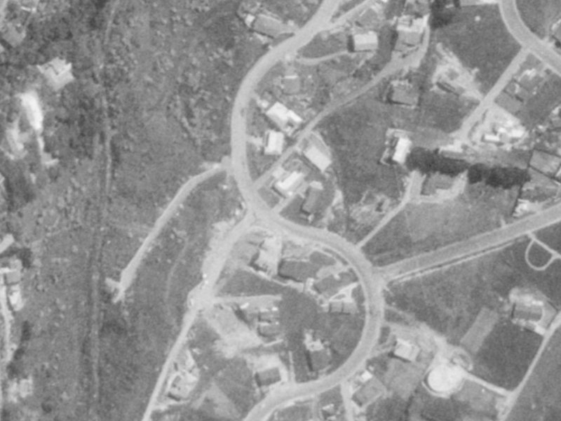 79 Soleares Avenue from the air, 1975-1979